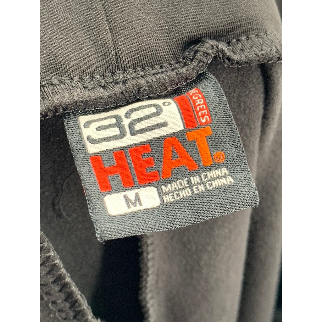 32 DEGREES Men's Black Solid Pull-On Drawstring Heat Sweatpants SZ M