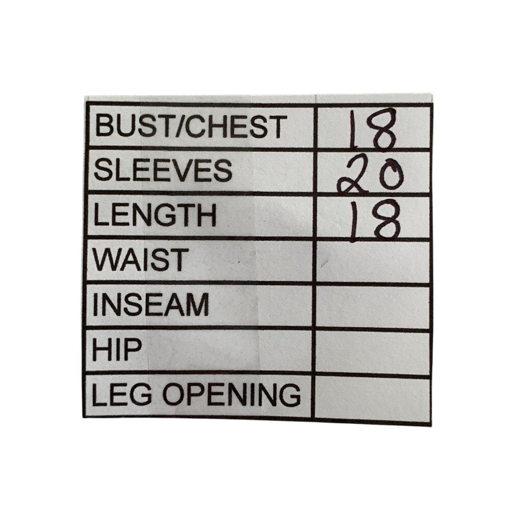 BLOOMIN TULIPS Women's Vintage Green-Yellow-Red Striped Long Sleeve Polo Top SZS