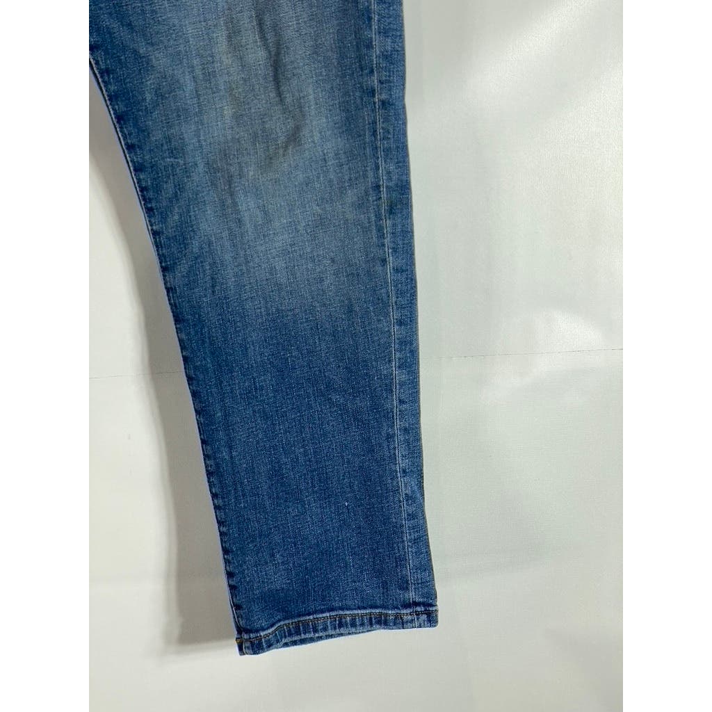 TOMMY HILFIGER JEANS Men's Blue Denim Athletic-Fit Five-Pocket Jeans SZ 33X30