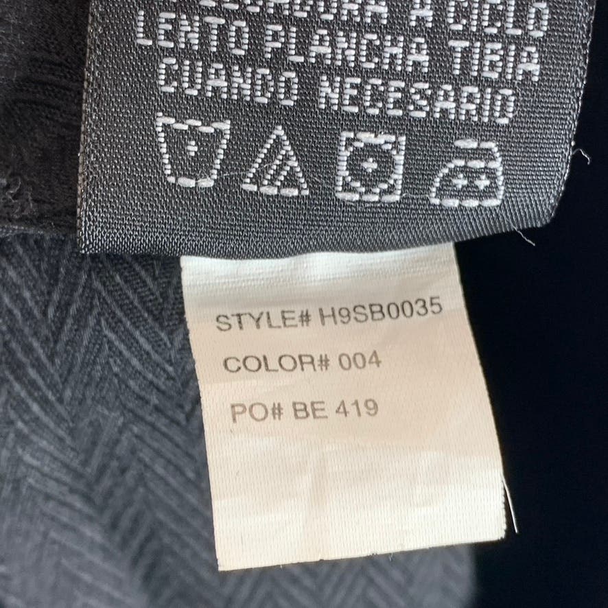 JOHN HENRY Men's Heather Charcoal Classic Fit Flat Front Trouser Pants SZ 36x30