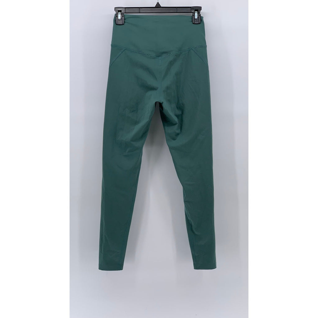GIRLFRIEND COLLECTIVE Women's Dark Green High-Rise Compression Leggings SZ S