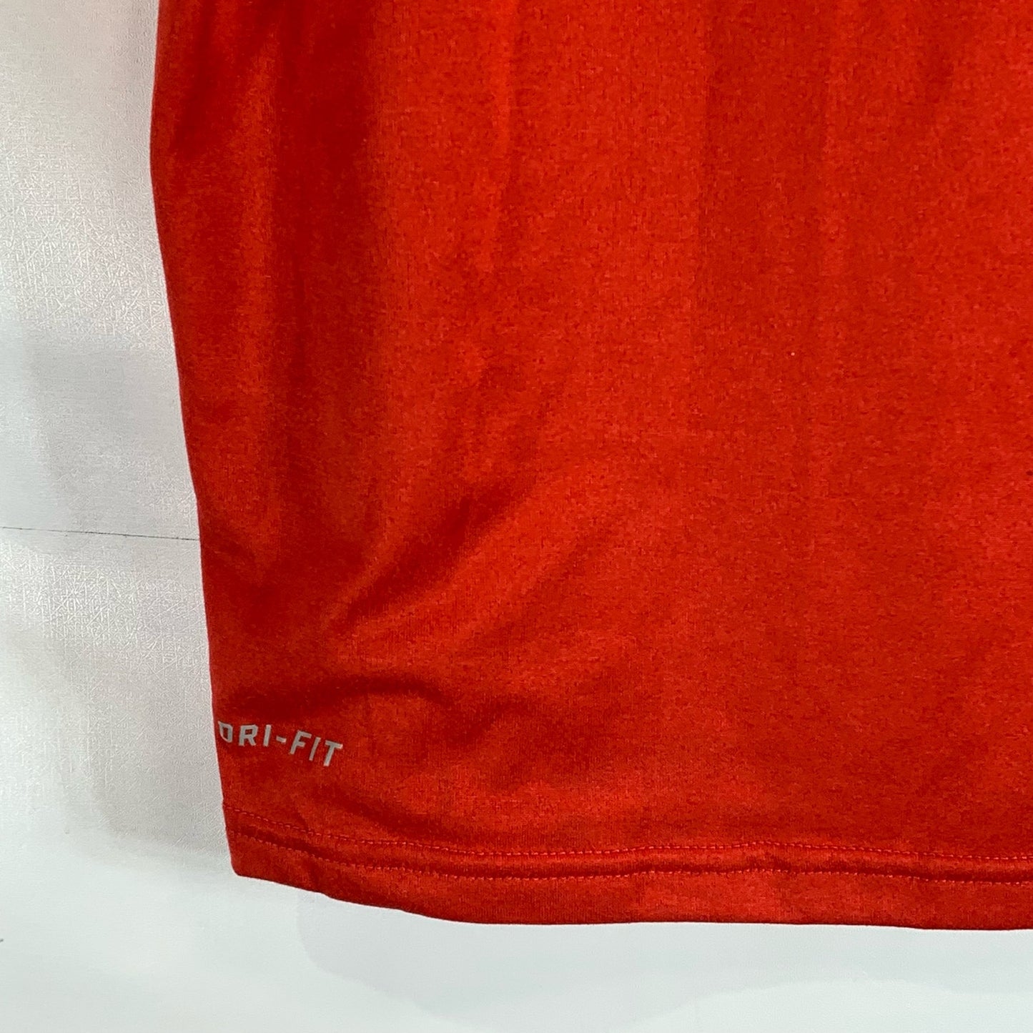 NIKE Men's Red Crewneck Dri-Fit Short Sleeve Active T-Shirt SZ 2XL