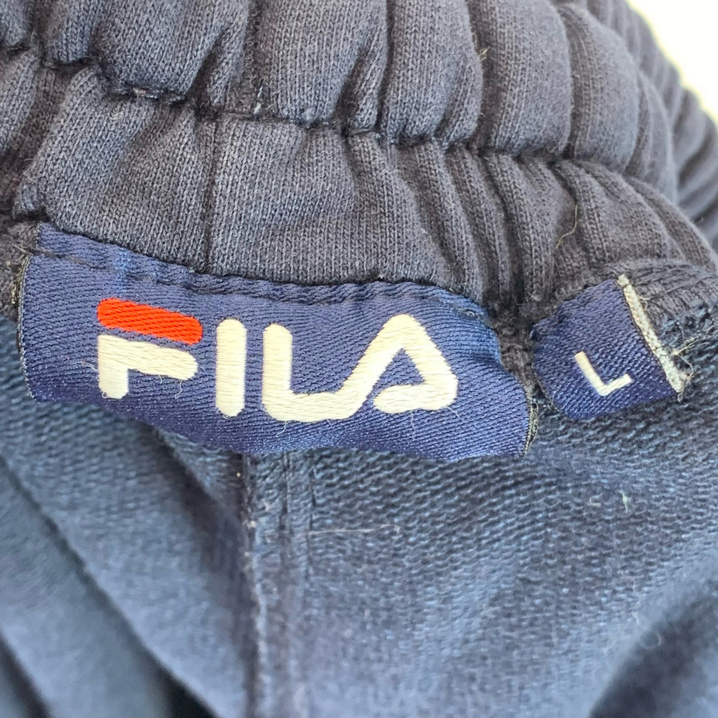 FILA Men's Navy Change The Game Sportwear Drawstring Pull-On Shorts SZ L