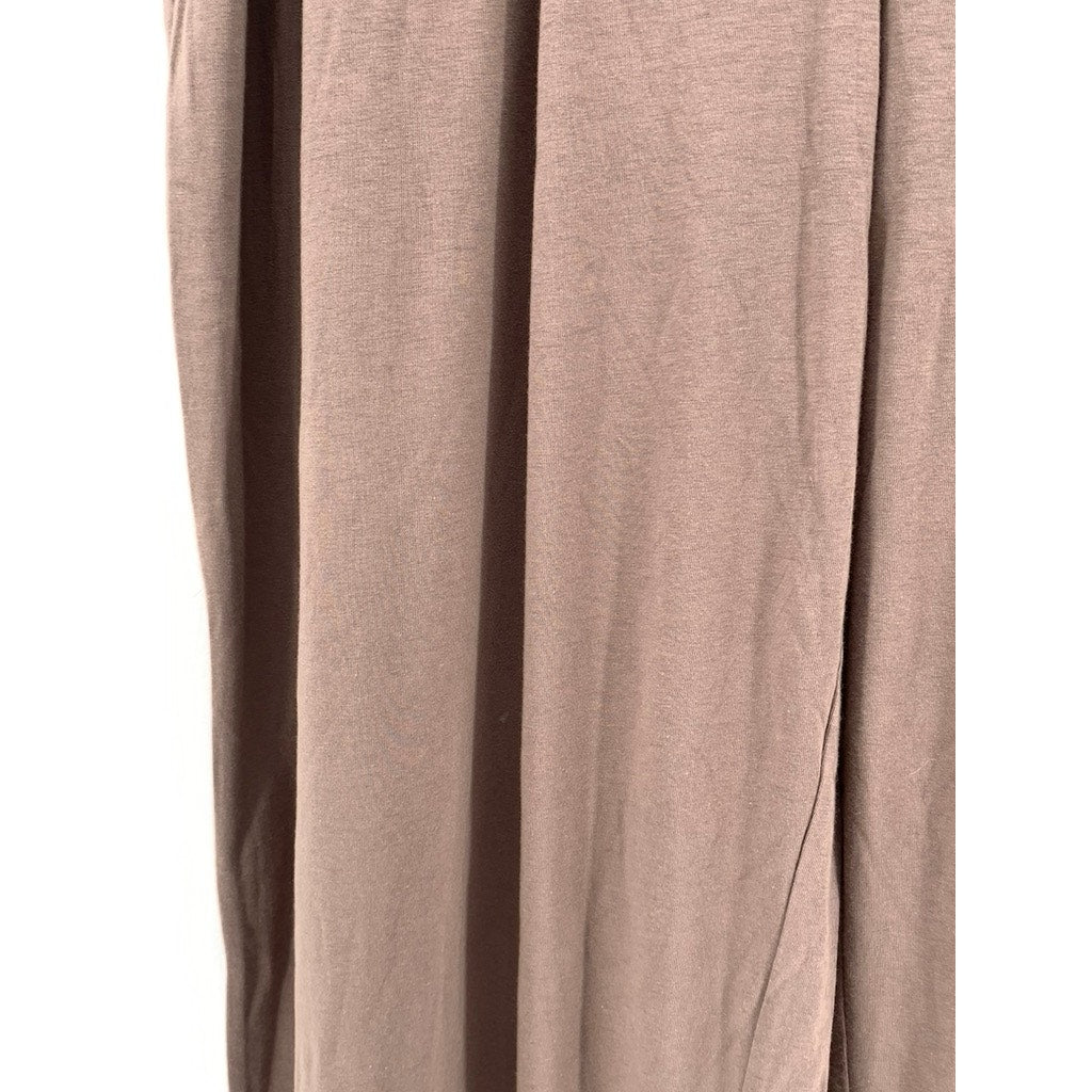 ANYBODY Women's Plus Brown Cozy Relaxed Fit Pants SZ 3X/T