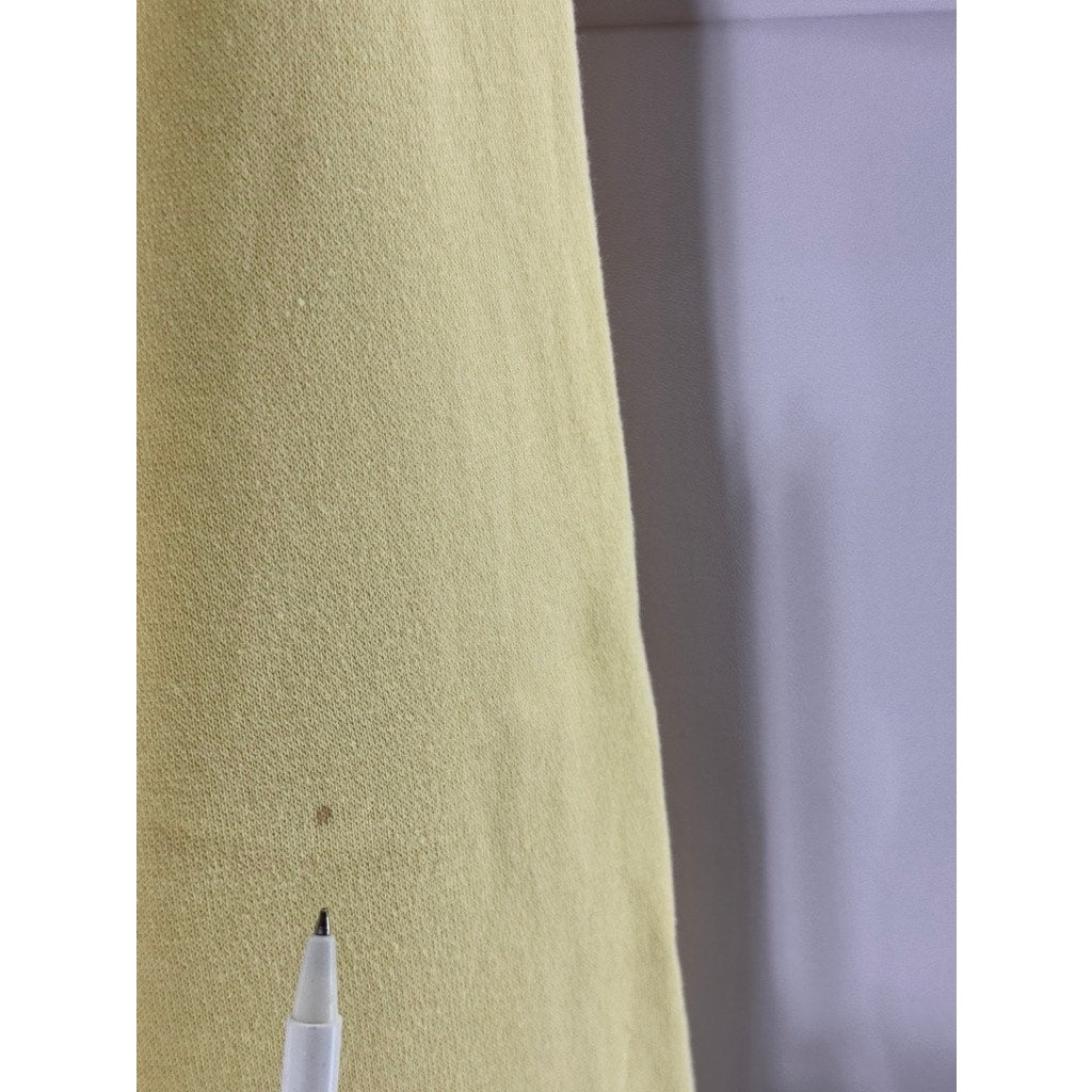 BIG COTTON BETTER THAN BASIC Gear Men's Yellow Pebble Beach Logo Sweatshirt SZ S