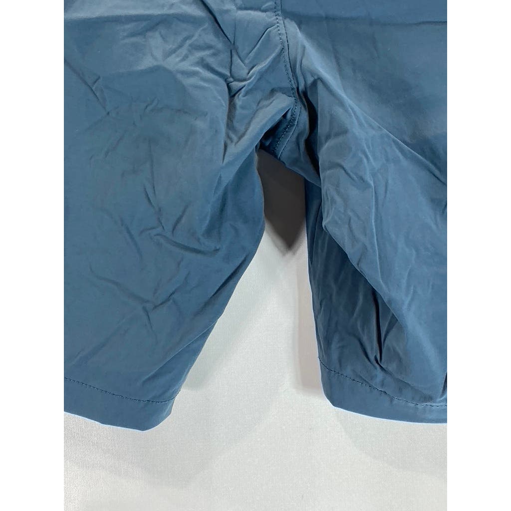 J. CREW Factory Men's Blue Flex Gramercy Tech 9" Chino Shorts SZ 35