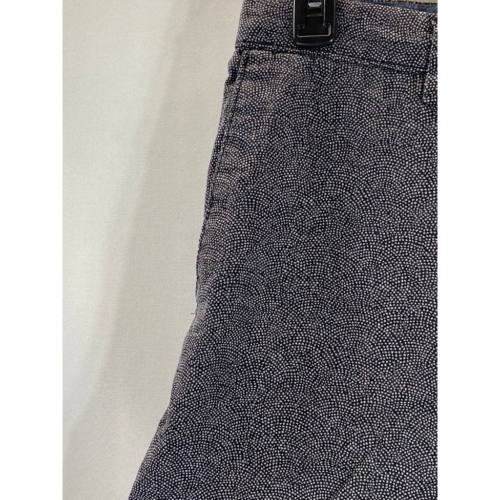 BANANA REPUBLIC Men's Black/Gray Cotton Twill Stretch Shorts SZ 35