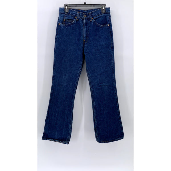 LEVI'S Men's Blue Vintage 80's Orange Tab Bootcut Five-Pocket Jeans SZ 30X30