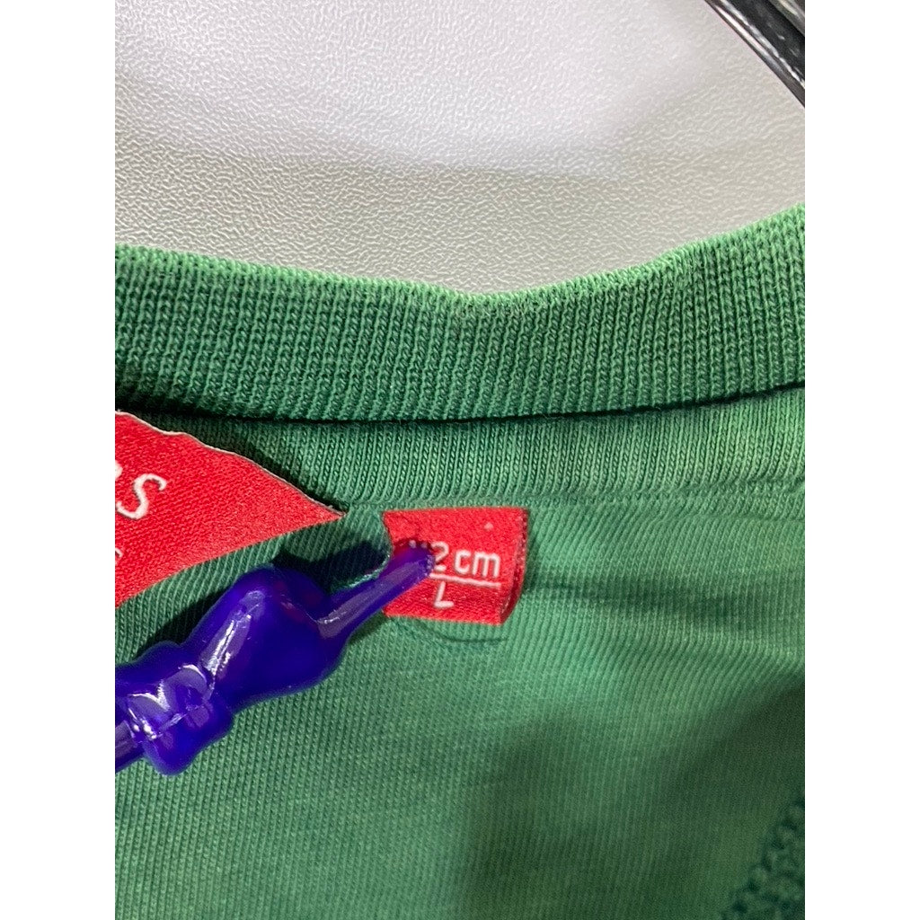 JOHN PLAYERS Men's Green Lemon Juice & Soda Graphic Short Sleeve T-Shirt SZ L