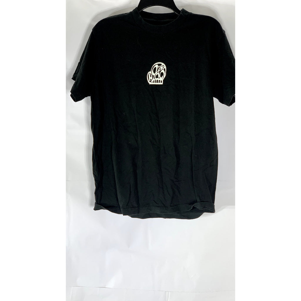 KATSU X STAR Men's Black Crewneck Short Sleeve Graffiti Graphic T-Shirt SZ M