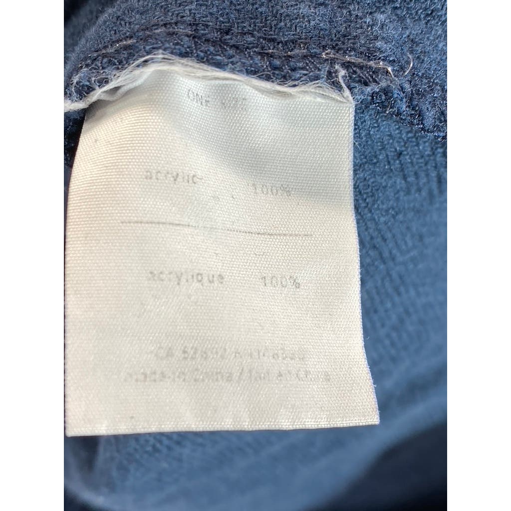 OAK + FORT Men's Blue Denim Button-Up Long Sleeve Shirt SZ M