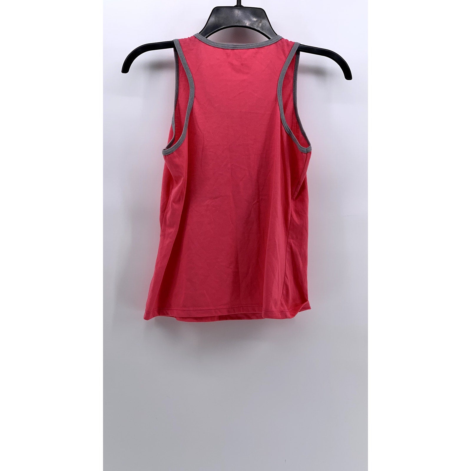 HELLO KITTY Girls' Pink-Gray Graphic Tank Top SZ M