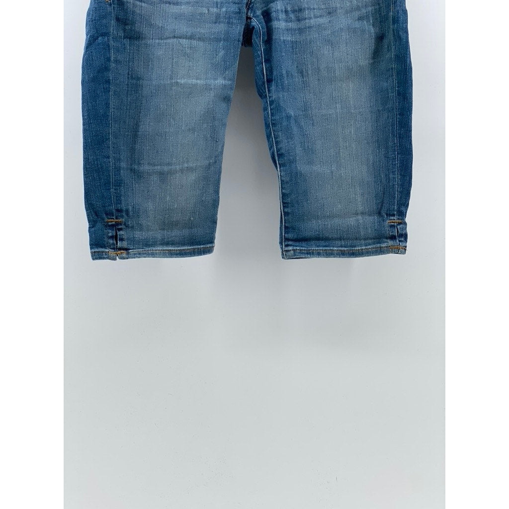 HUDSON Women's Blue Denim Viceroy Five-Pocket Knee Shorts SZ 24