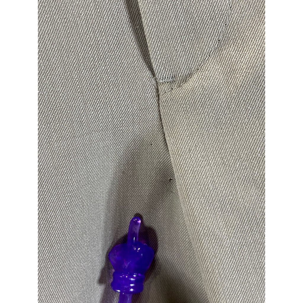 TOMMY HILFIGER Men's Tan Vintage Pleated Front Cuffed Dress Pants SZ 40X31