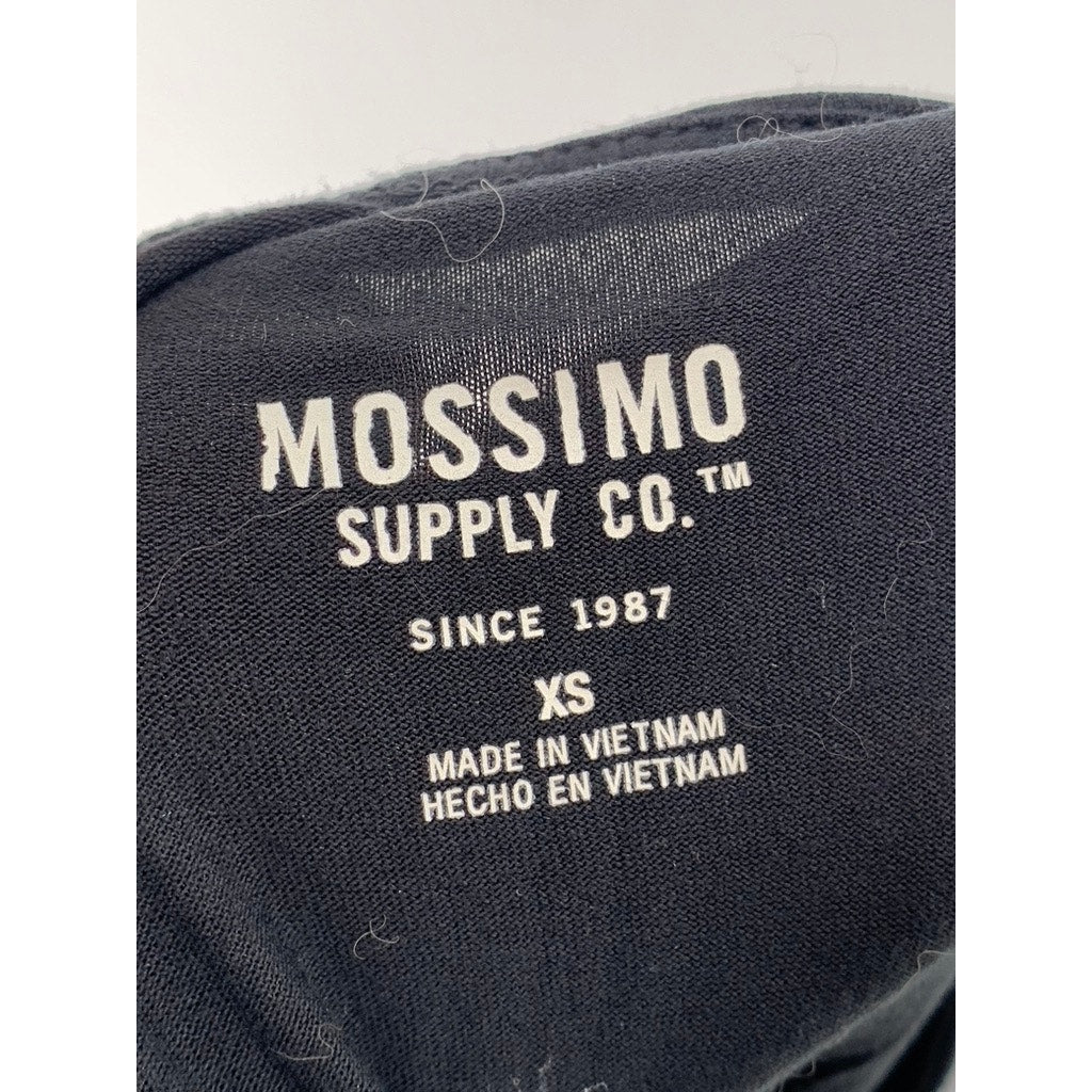 MOSSIMO SUPPLY CO. Women's Black Scoop-Neck Sleeveless A-Line Mini Dress SZ XS