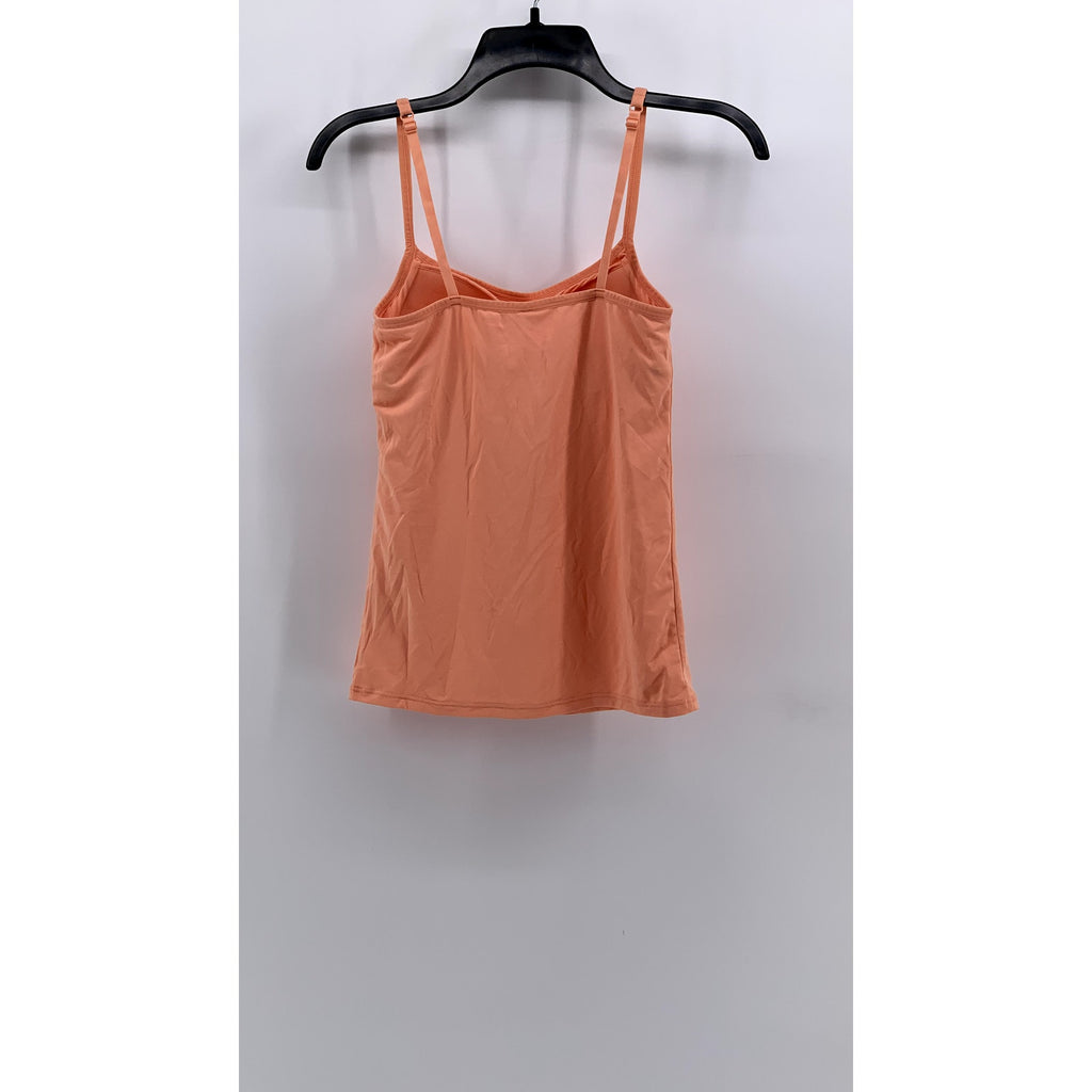 UNIQLO Women's Orange Airism Padded Tank Top SZ M