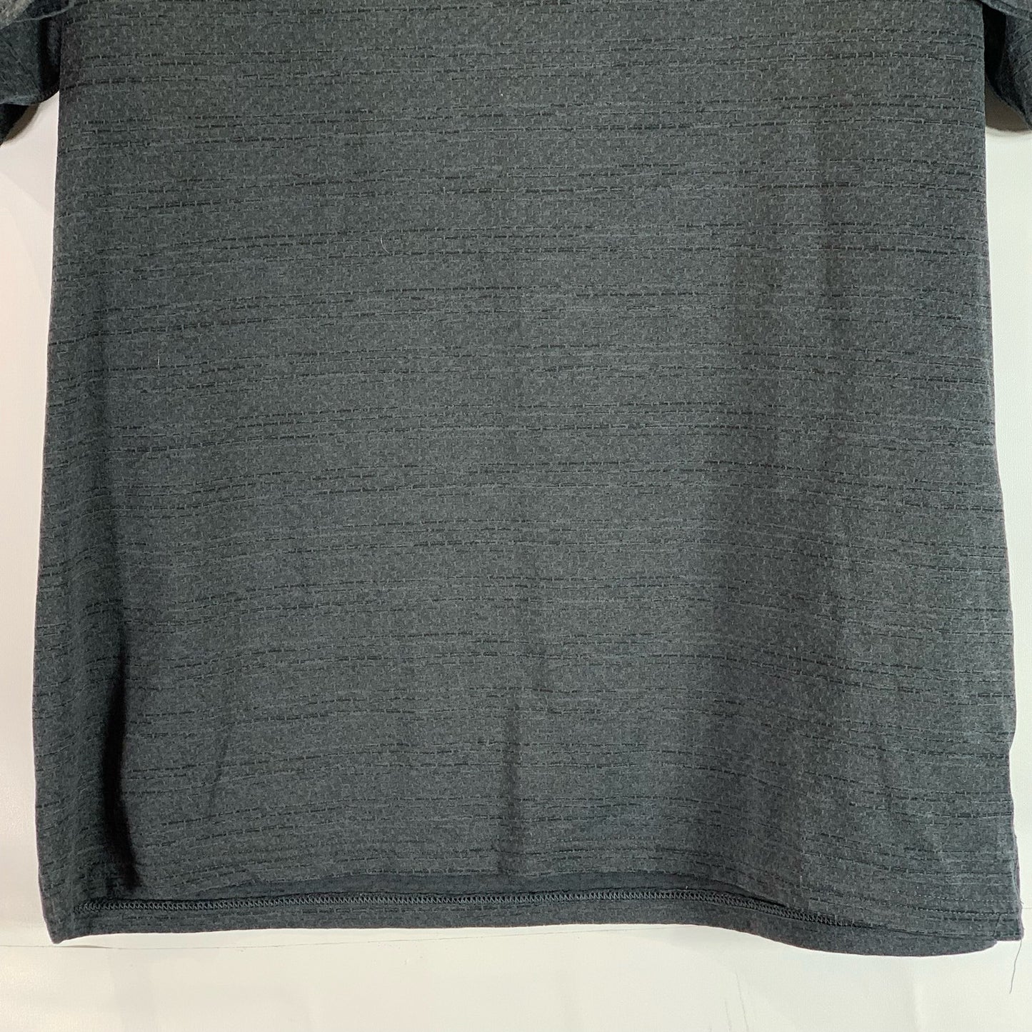 CHAMPION Men's Charcoal Graphic Script Double Dry Performance T-Shirt SZ M