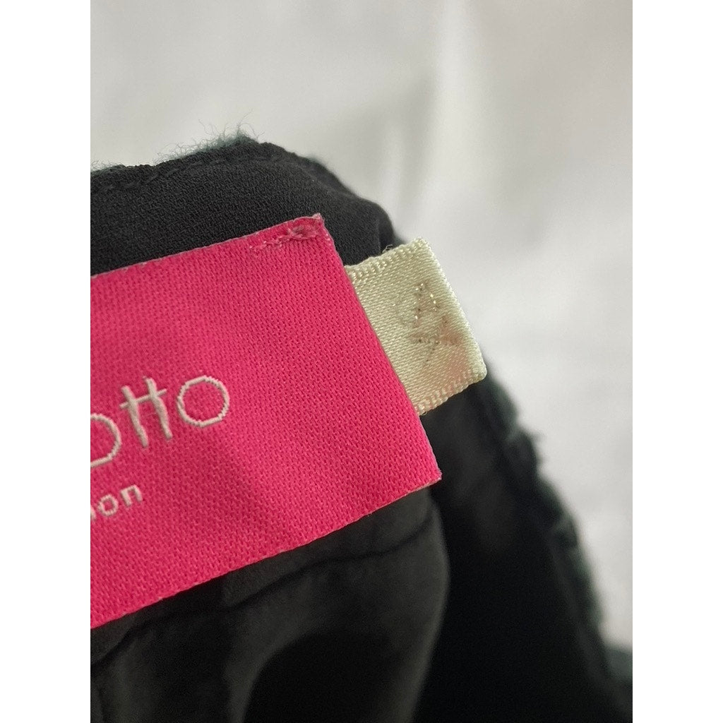 PINKYOTTO Women's Black Floral Crochet Lace Shorts SZ XS