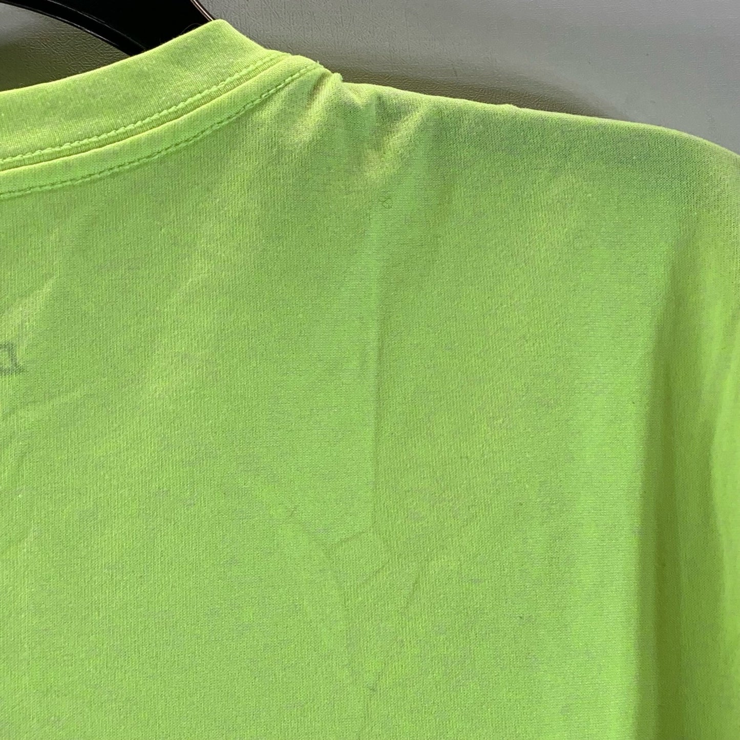 NIKE Men's Neon Green Dri-Fit Crewneck Short Sleeve Active T-Shirt SZ M