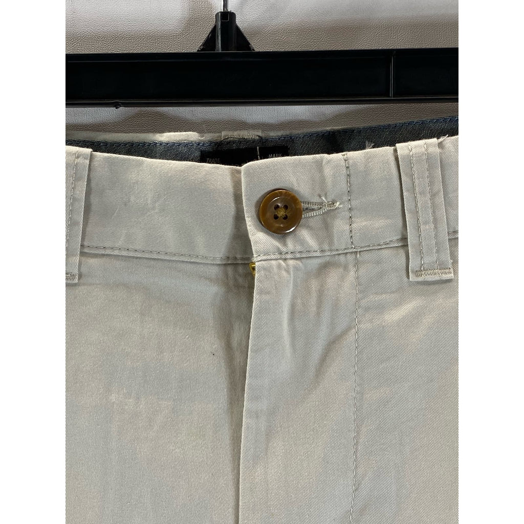 J. CREW Men's Tan Solid 7" Stretch Chino Shorts SZ 29