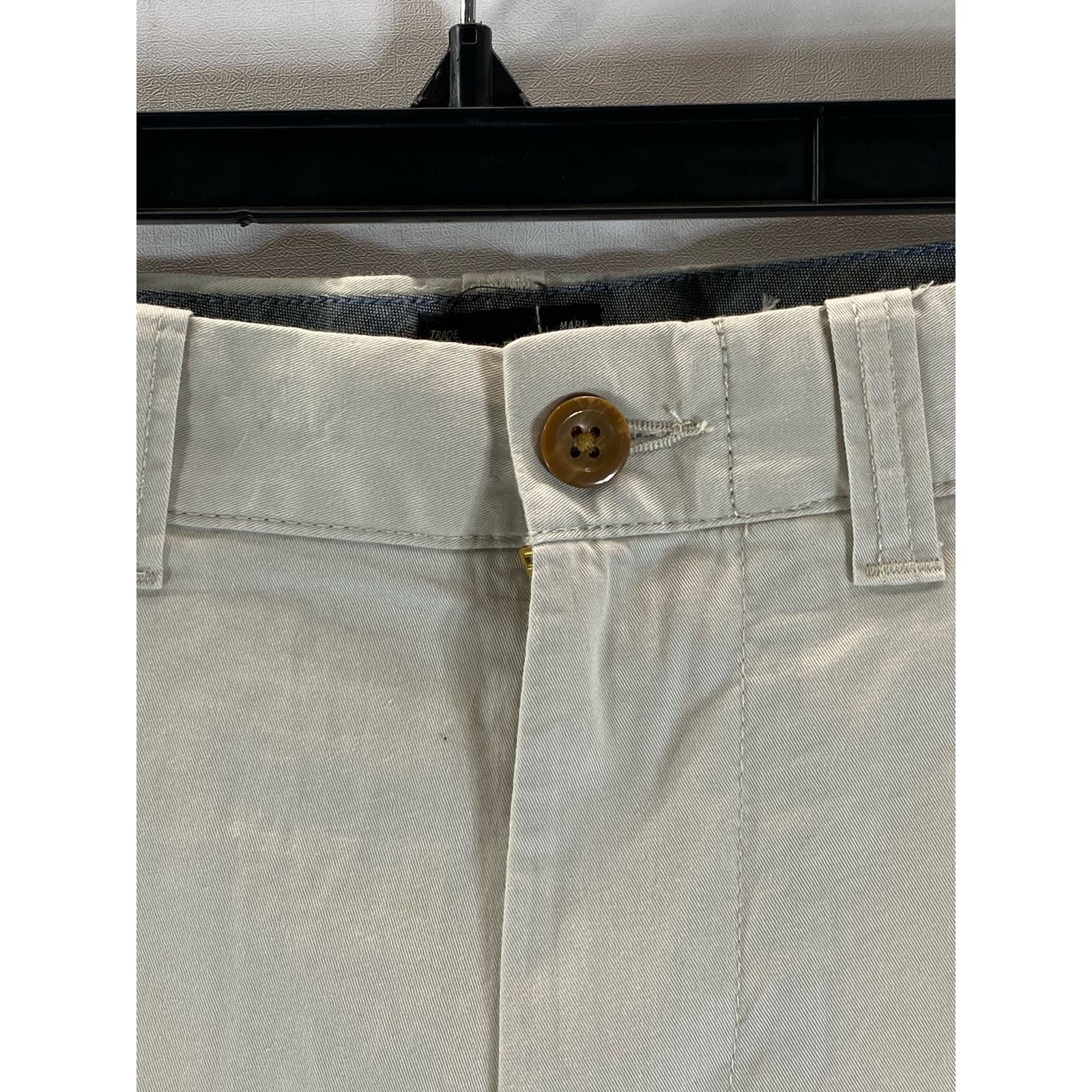 J. CREW Men's Tan Solid 7" Stretch Chino Shorts SZ 29