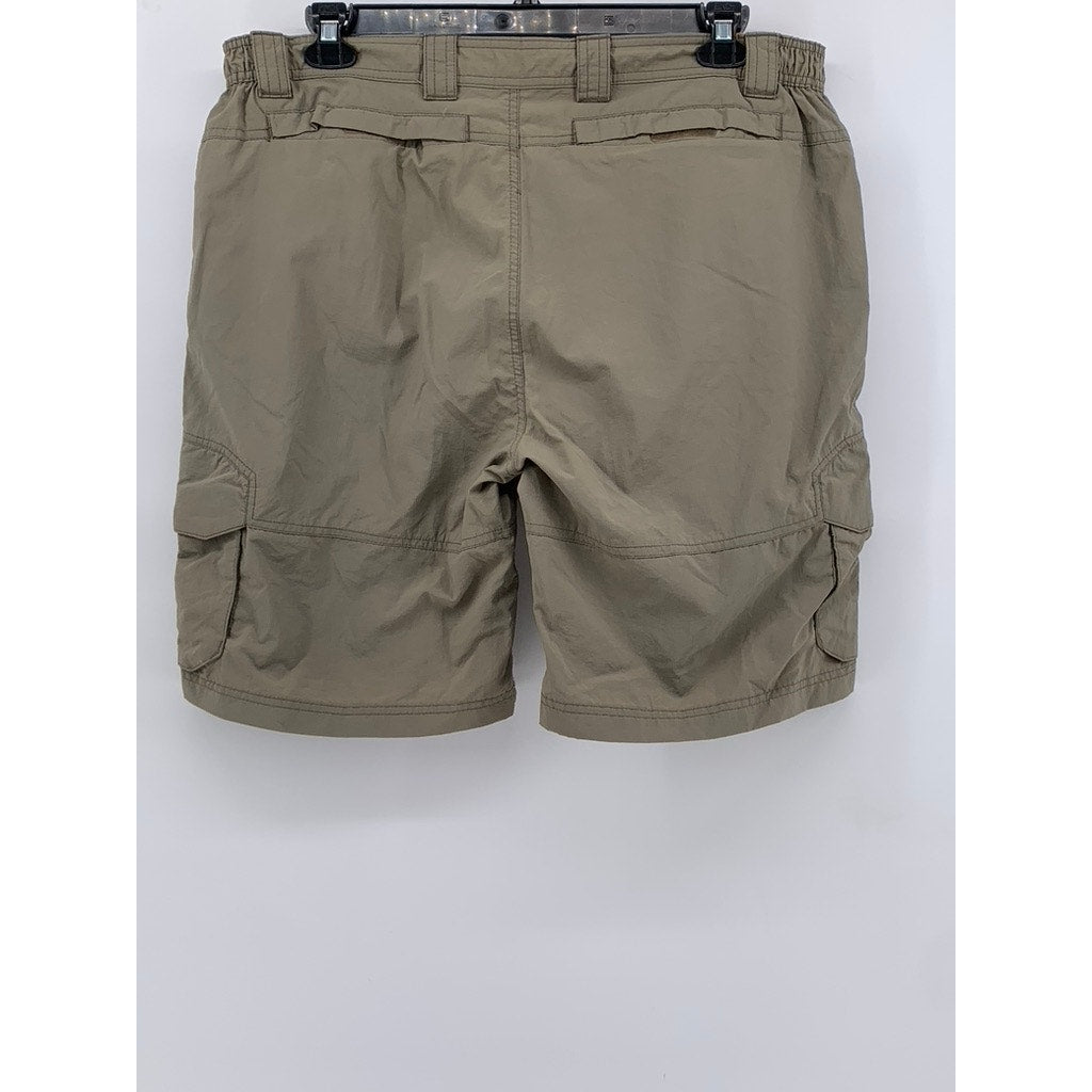 FIELD & STREAM Men's Tan Nylon Cargo Shorts SZ XL(40-42)