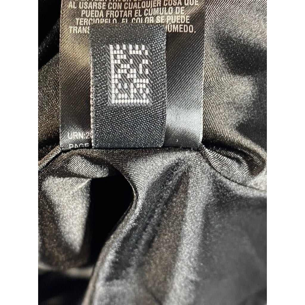 TED BAKER LONDON Women's Black Velvet Celeena Queen Bee Ruffle Dress SZ 0 (US2)