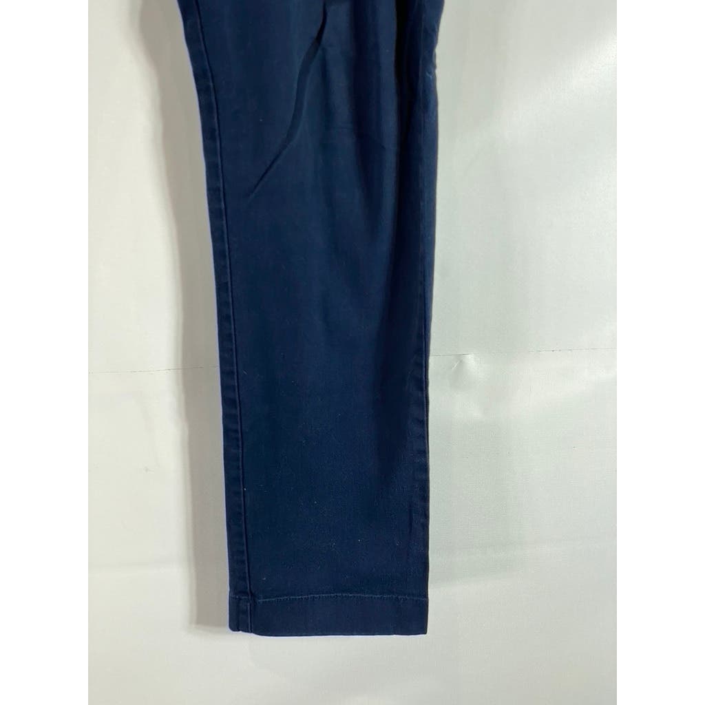 J.CREW Men's Dark Blue Mercantile Flex Slim-Fit Four-Pocket Pants SZ 31X32
