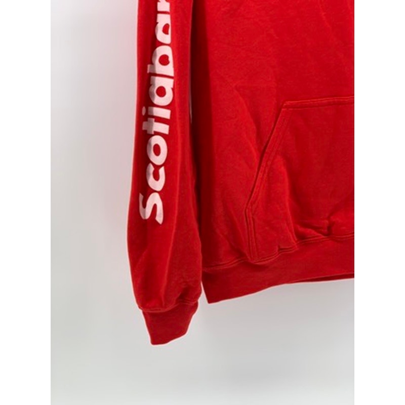 GILDAN Red Graphic Pullover Hoodie SZ M