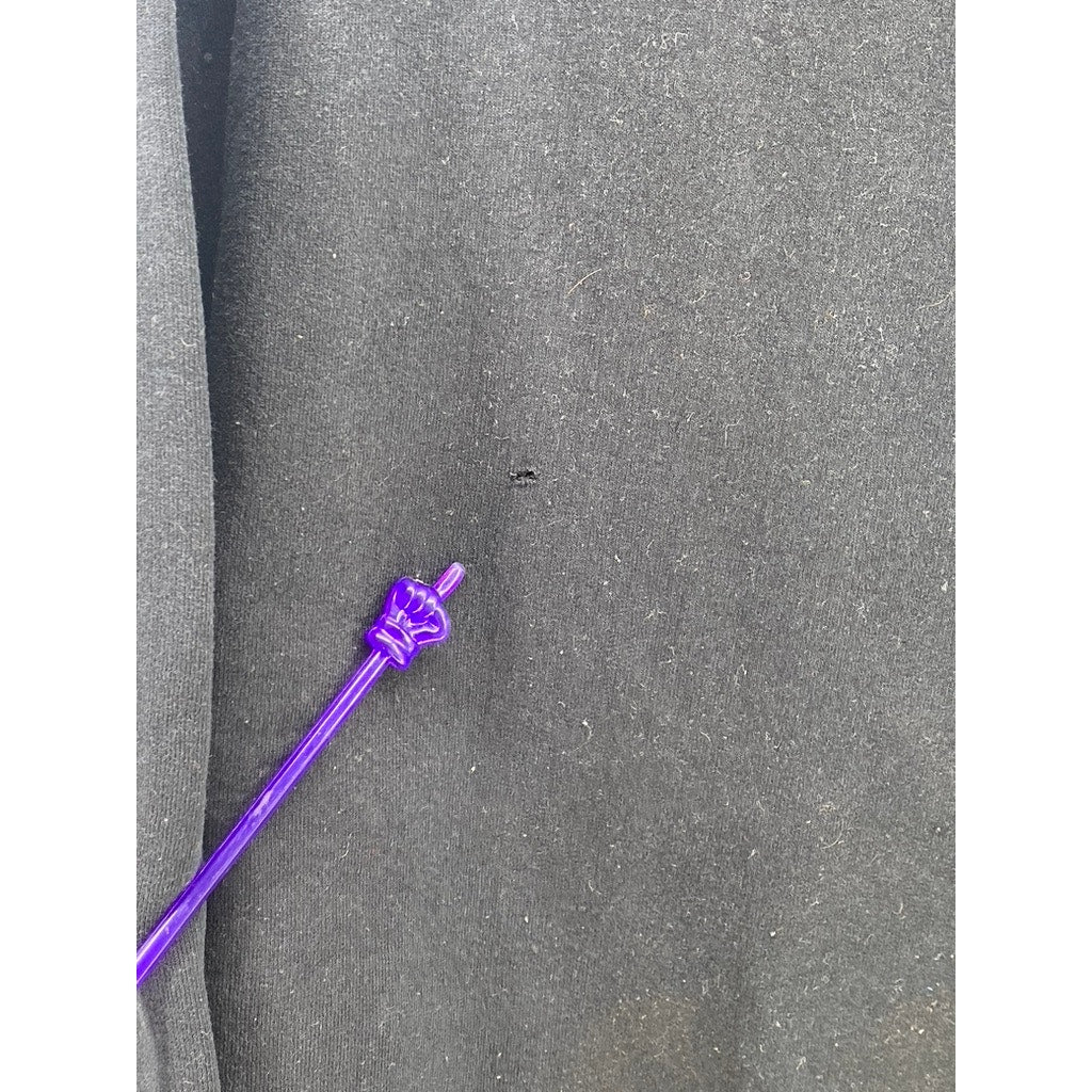 GILDAN Men's Black Heavy Blend Steiner Gorilla, Snake, Leopard Sweatshirt SZ L