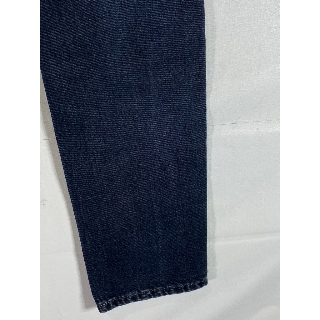 HARLEM WALKER ORIGINAL JOKER Women's Dark Blue Vintage Straight Leg Jean SZ 36/S