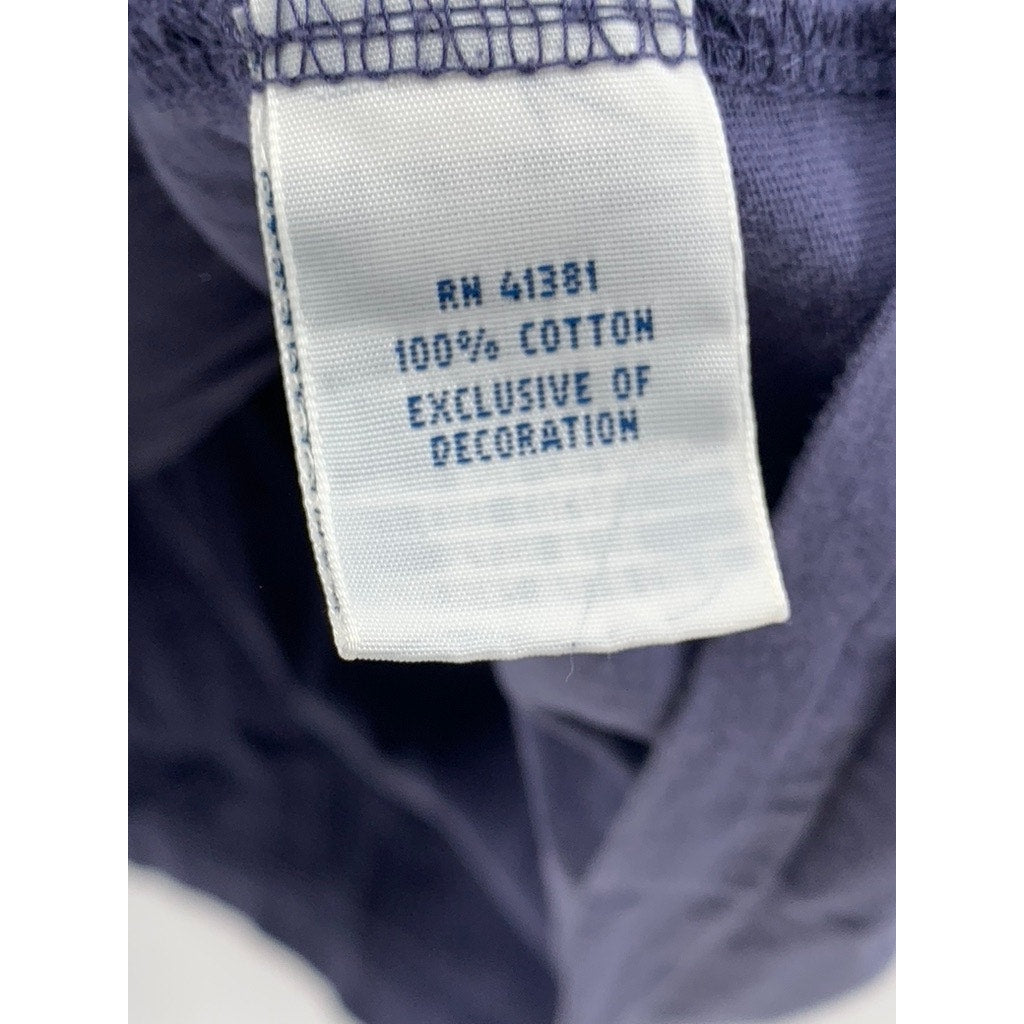 POLO RALPH LAUREN Men's Vintage Navy Blue Hooded Long Sleeve Sweatshirt SZ M