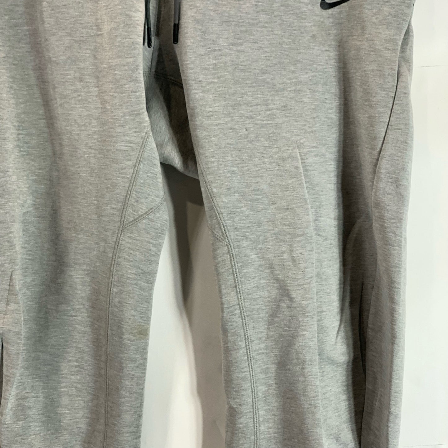 NIKE Sportswear Men's Gray Tech Fleece Drawstring Waist Pull-On Sweatpants SZ L