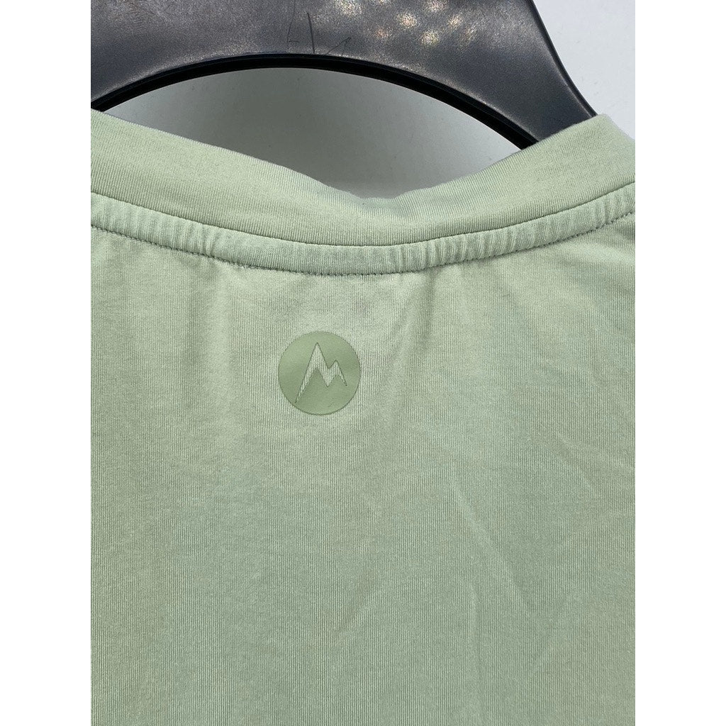 MARMOT Women's Mint Green Crewneck Mariposa Sleeveless Tank Top SZ S
