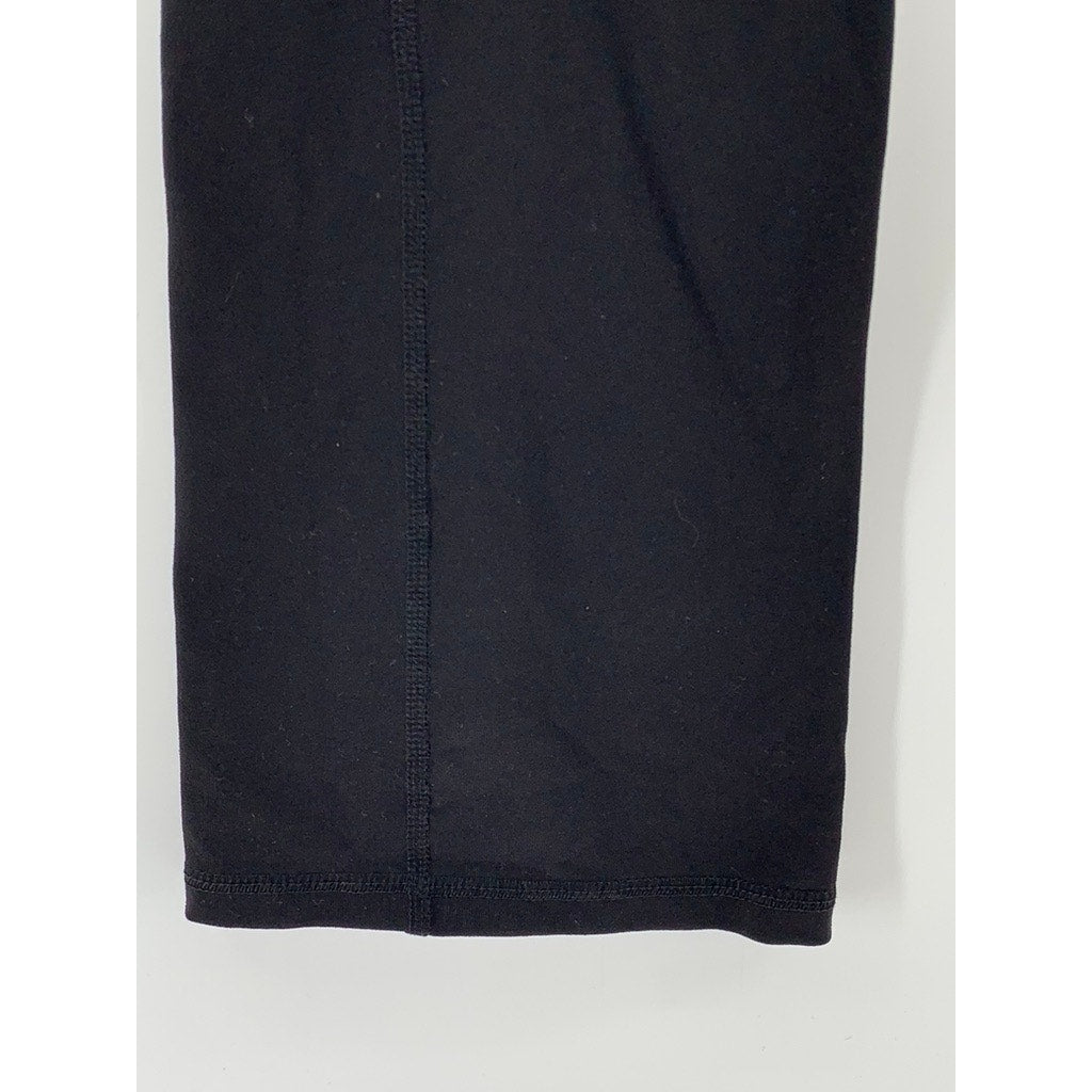 TEK GEAR Women's Petite Black Shapewear Flared Workout Pants SZ P/M