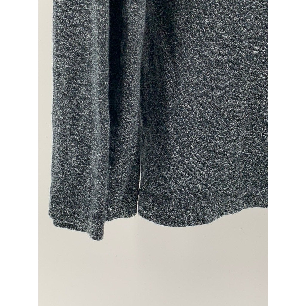 GAP Men's Marled Gray Crewneck Long Sleeve Casual T-Shirt SZ L