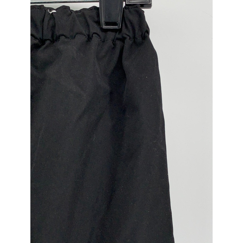 LOVE TREE Women's Black Solid Lightweight Cargo Pants SZ S