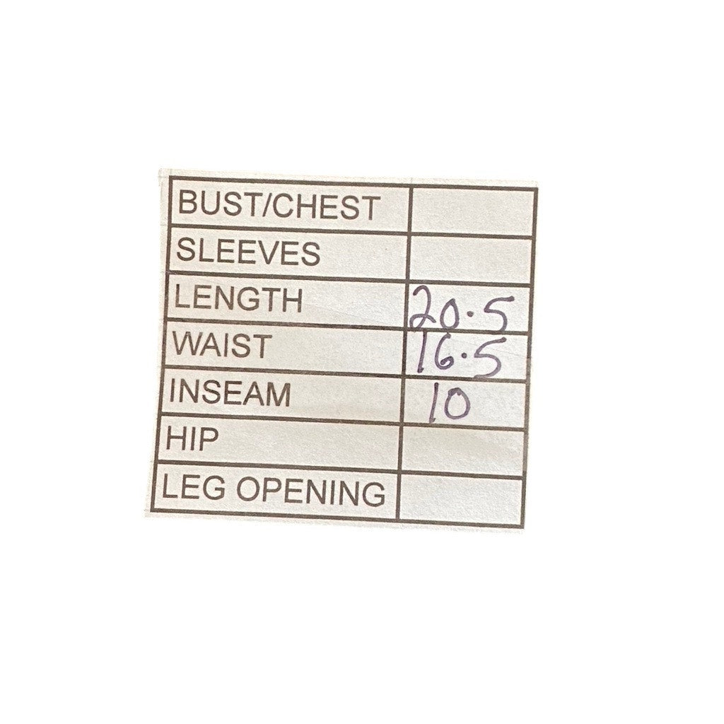 JEANS FASHION Men's Tan Alligator Print Chino Shorts SZ 34