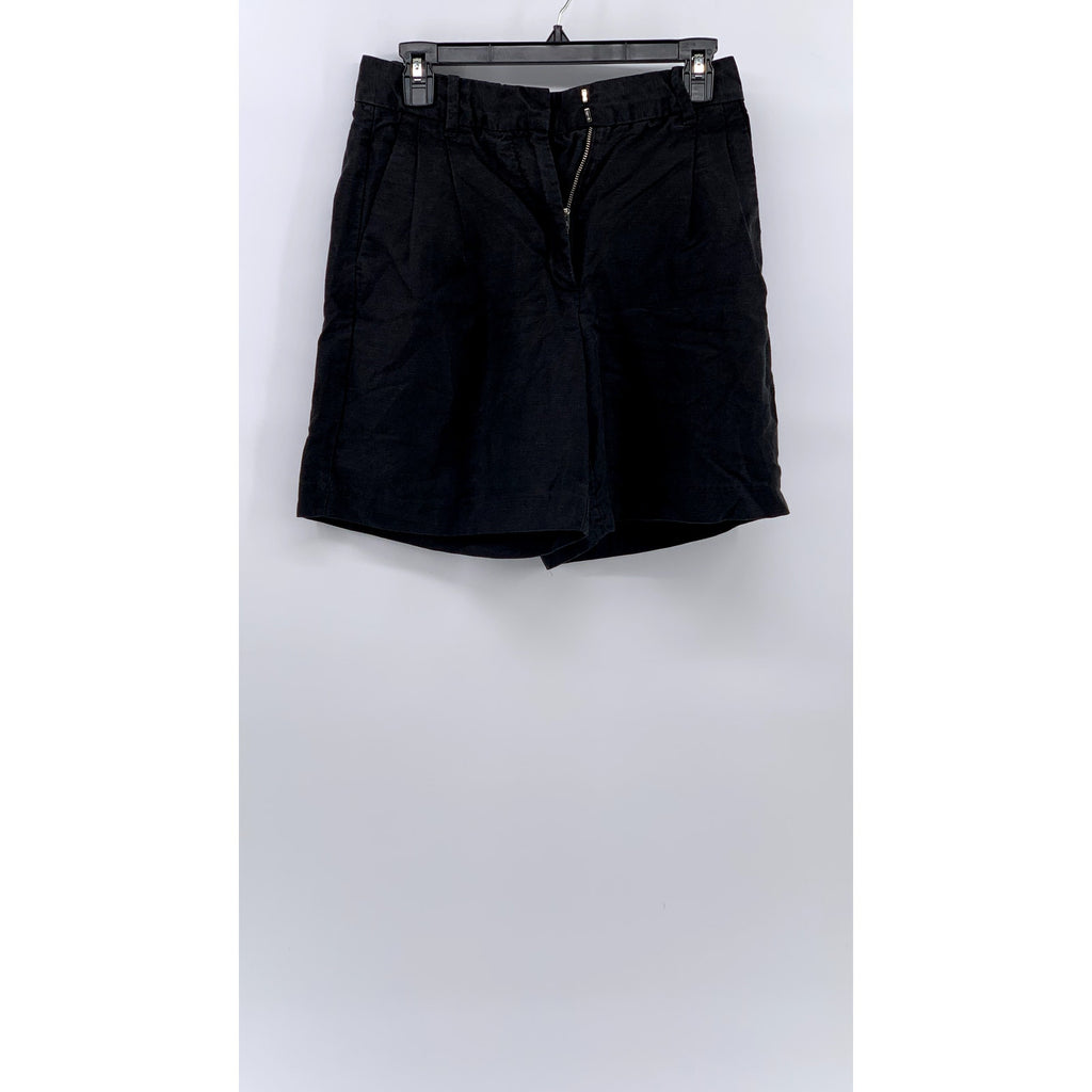 WILFRED Women’s Black Straight Shorts SZ 4