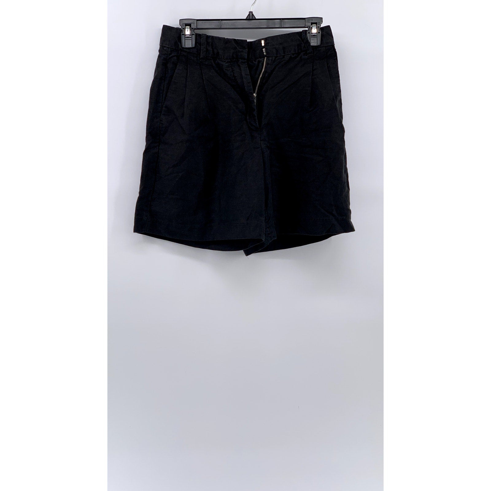 WILFRED Women’s Black Straight Shorts SZ 4