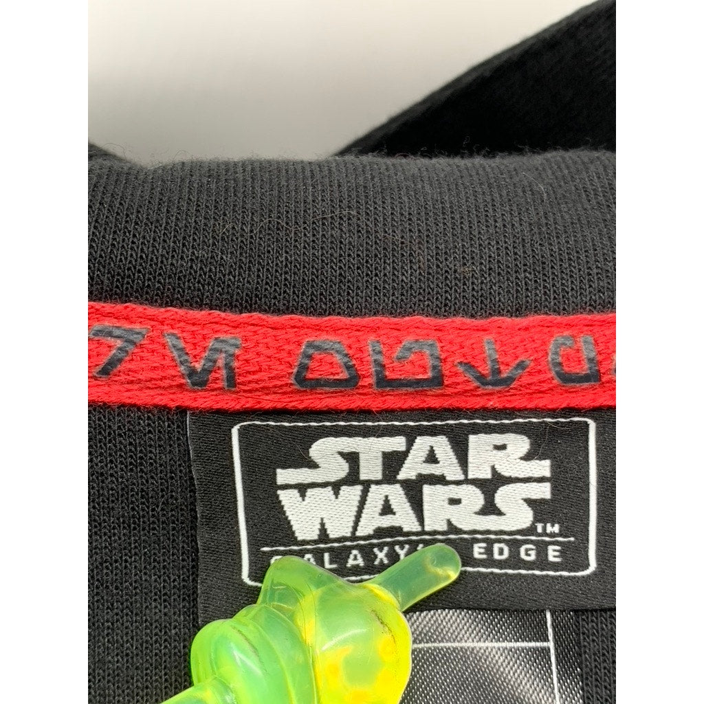 STAR WARS Men's Black Protect The Galaxy First Order Patch Sweater SZ S