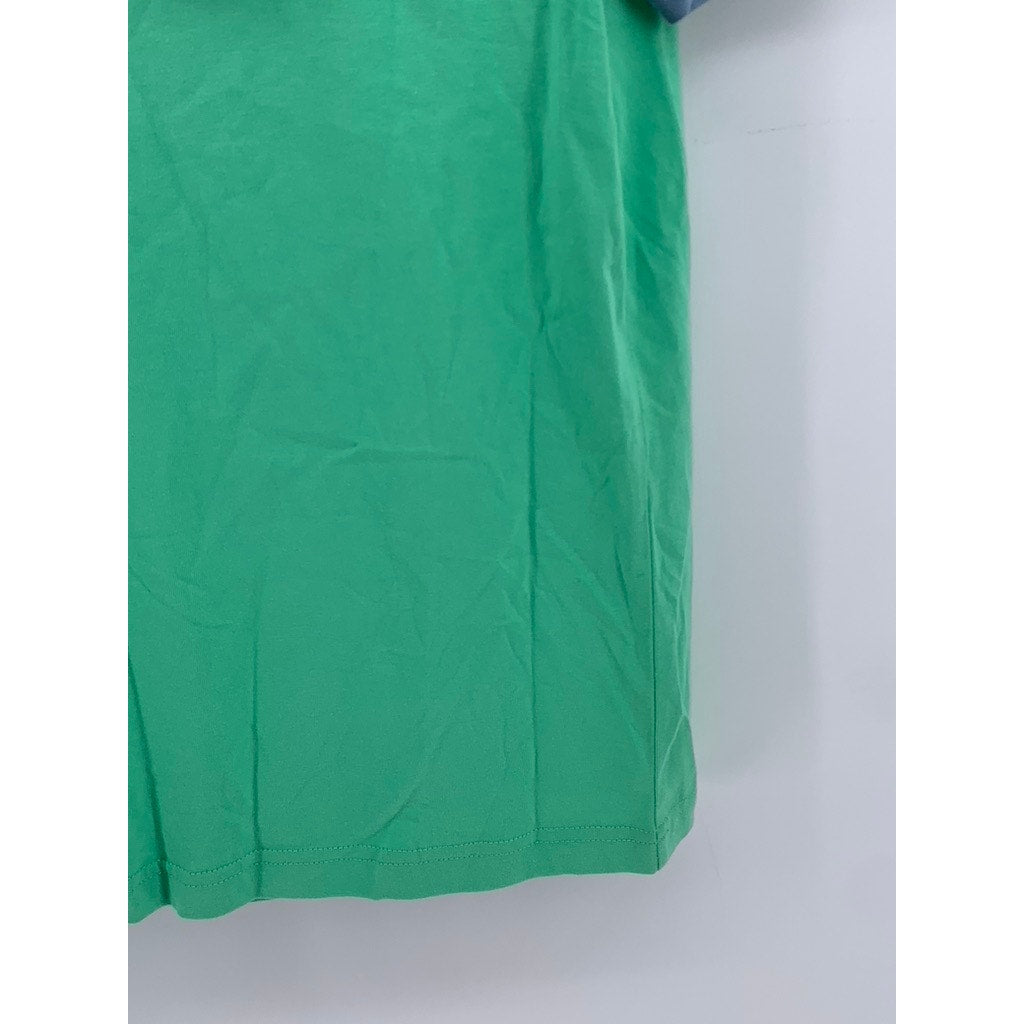PENGUIN Men's Light Green Heritage Slim-Fit Short Sleeve Polo SZ S