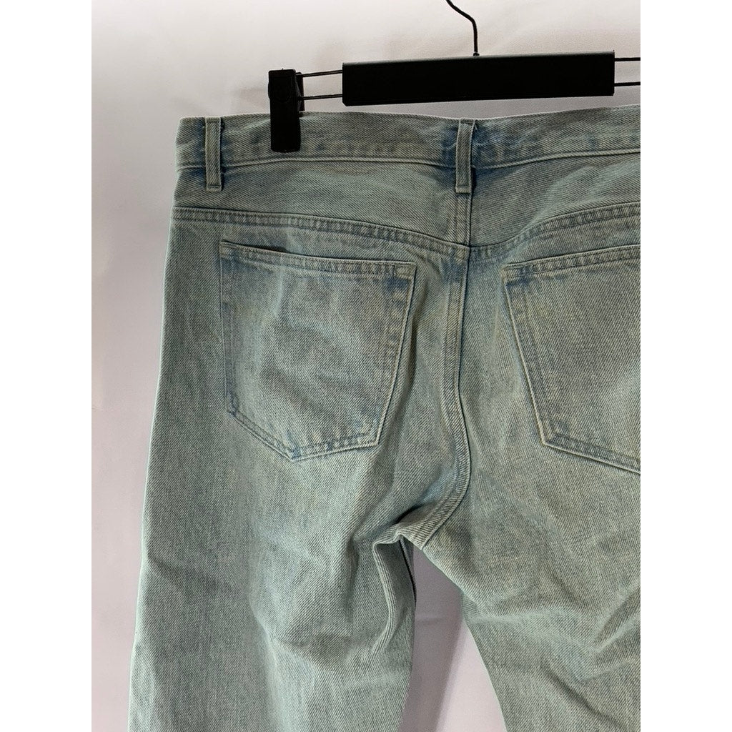 A.P.C. PETIT NEW STANDARD Men's Light Blue Slim Tapered Five-Pocket Jean SZ 30