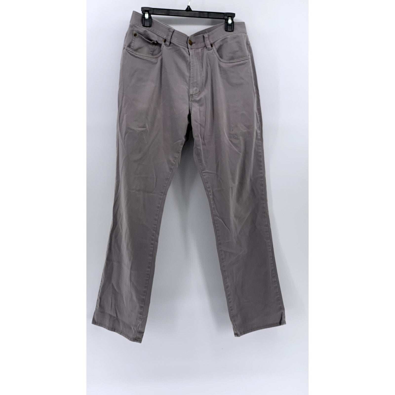 ONWARD RESERVE Men's Light Gray Straight Leg Chino Pants SZ 34X32