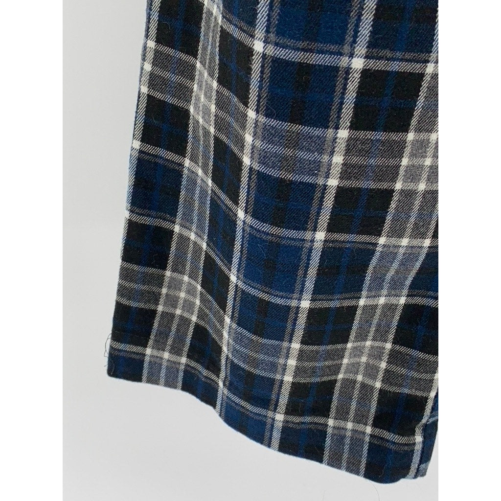 JOHN GALT Women's Blue Plaid Pajama Pants SZ OS