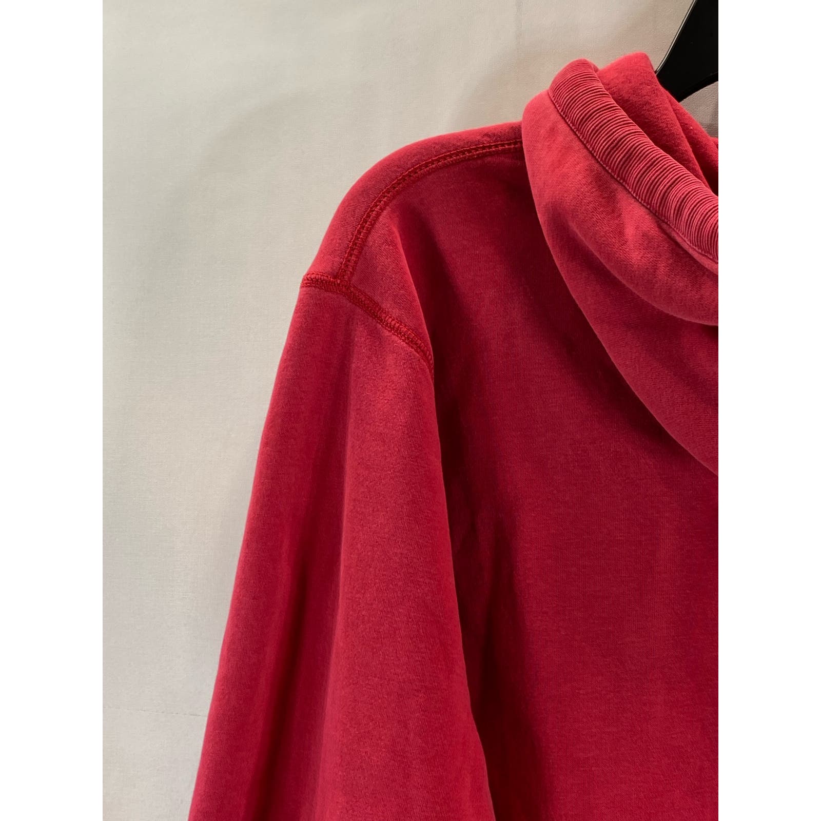 TOMMY HILFIGER Men's Primary Red Logo Regular-Fit Pullover Drawstring Hoodie SZL