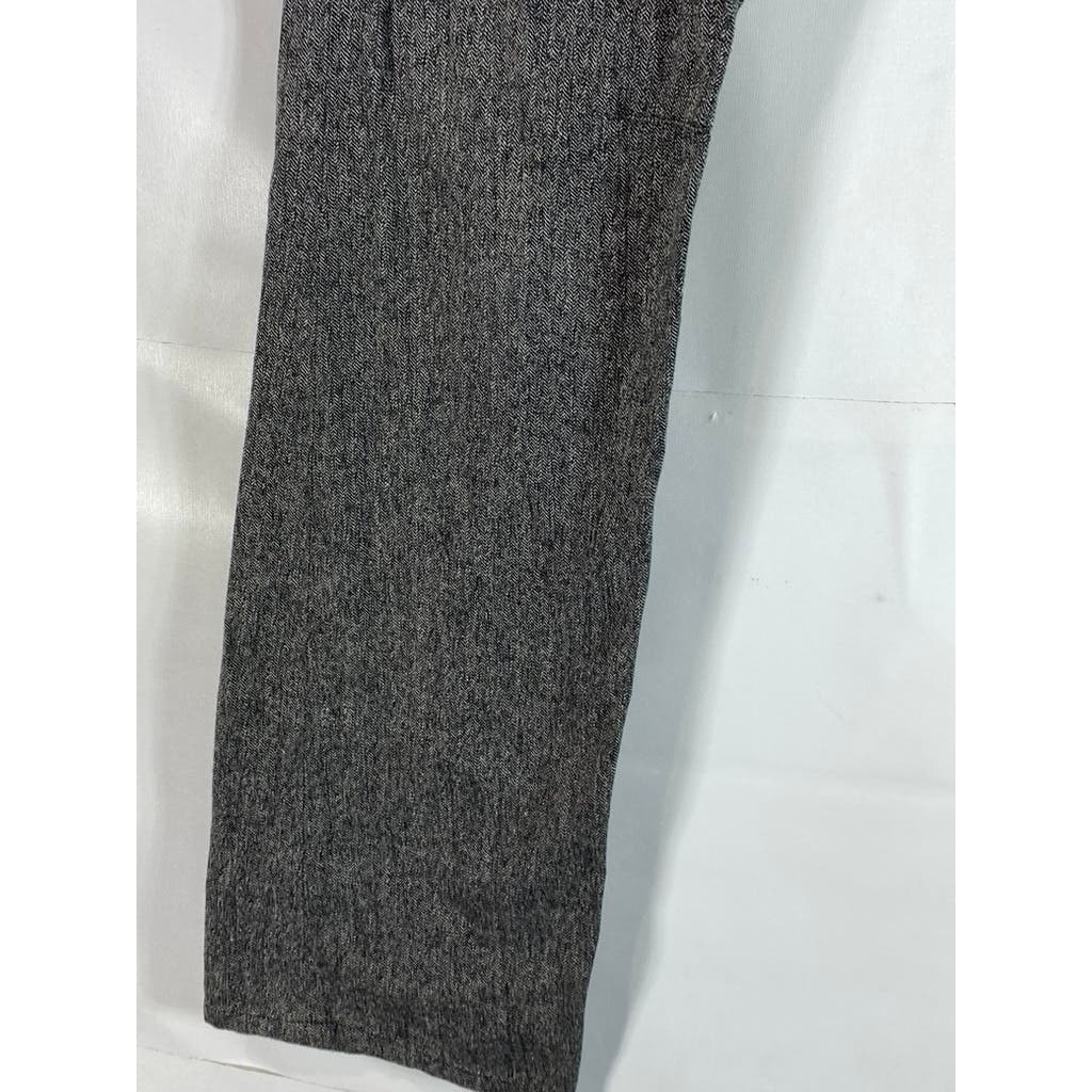 RAG & BONE Women's Charcoal Button-Fly Straight Bootcut Dress Pant SZ 30