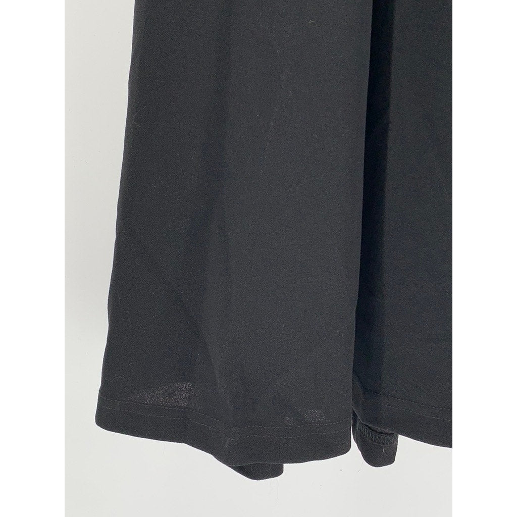 SHEIN Women's Black Lace-Trim Long Sleeve Maxi Dress SZ 6