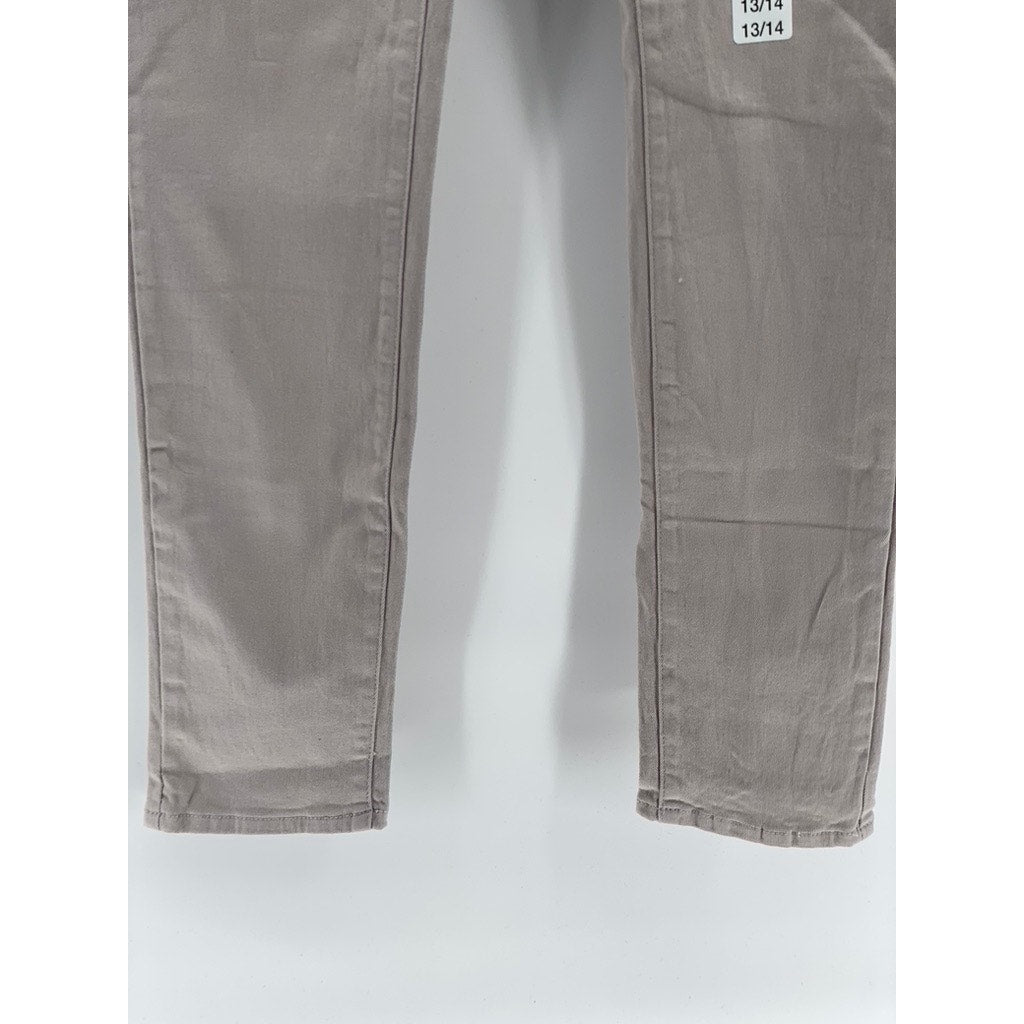 BLUE CONNECTION Women's Light Gray Regular-Fit Five-Pocket Skinny Jeans SZ 13