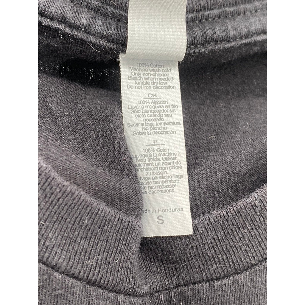 NEXT LEVEL APPAREL Men’s Black Astronaut Crewneck Short Sleeve T-Shirt SZ S